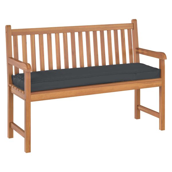 vidaXL Възглавница Черно 140 x 40 x 8 см Оксфордска тъкан