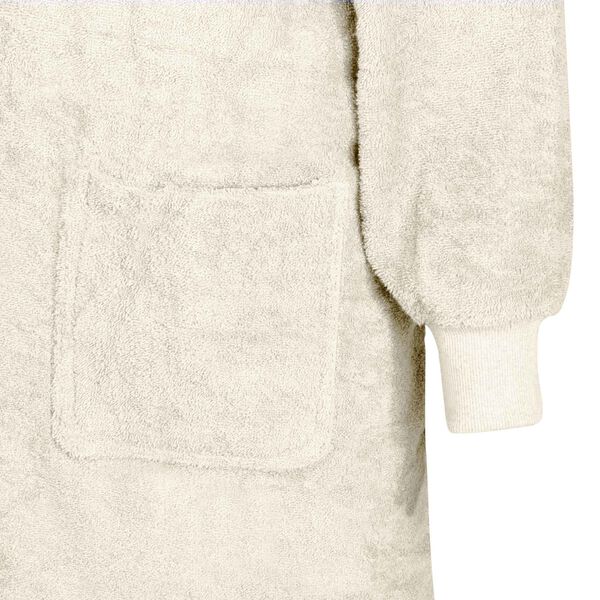 vidaXL Одеяло с качулка KINN Крем XXL Памук