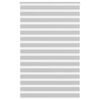 vidaXL Зебра щора, светло сива, 145x230 см, ширина на плата 140,9 см, полиестер
