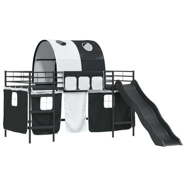 vidaXL Черно 100 x 201 см