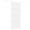 vidaXL Преплъзваща се врата ORKDAL 86 x 211 cm Инженерна дървесина