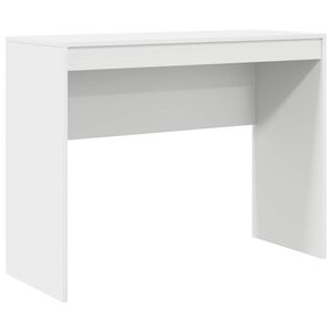 vidaXL Бюро Бяло 100 x 40 x 76 см