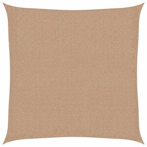 vidaXL Платно-сенник, 160 г/м&sup2;, таупе, 3x3 м, HDPE