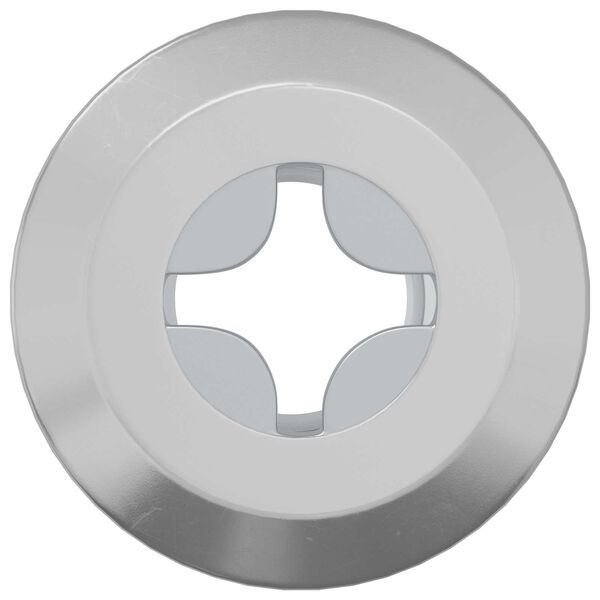 vidaXL Гайка с заключване 2857 pcs Никел Стомана