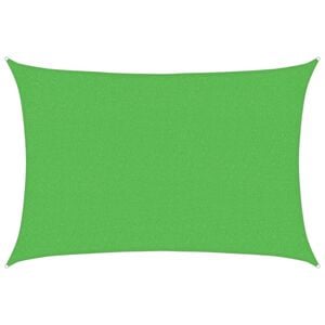 vidaXL Платно-сенник, 160 г/м&sup2;, светлозелено, 2x2,5 м, HDPE