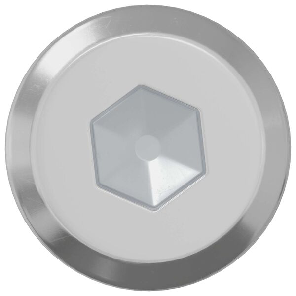 vidaXL Заключващ винт Едноцветен 12 pcs Сребрист M6 x 30 mm Стомана