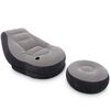 Надуваем стол с пуф Intex Ultra Lounge Relax 68564NP