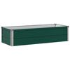 vidaXL Вдигната леха за градина Зелено 100 x 40 x 24 см