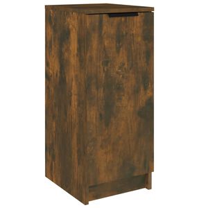 vidaXL Шкаф за обувки, опушен дъб, 30x35x70 см, инженерно дърво