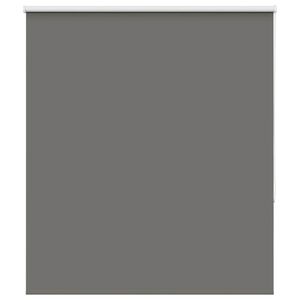 vidaXL Ролкова щора Blackout Сив 140x175 cm Ширина на плата 136,6cm