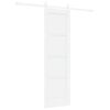 vidaXL Преплъзваща се врата ORKDAL 61 x 198,5 cm Инженерна дървесина