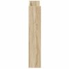 vidaXL Стенен шкаф за обувки, дъб сонома, 80x18x90 см, инженерно дърво