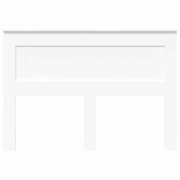 vidaXL Облегалка за глава с таблото Бяло 140 cm Инженерно дърво