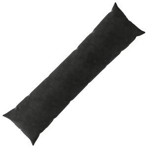 vidaXL Възглавница HEERLEN Черно 40 x 145 см Кадифе