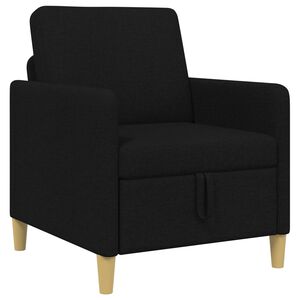 vidaXL Диван с storage Черно 72 x 78 x 87 см Полиестер
