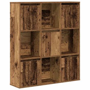vidaXL Библиотека, старо дърво, 89x24x101,5 см, инженерно дърво