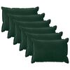 vidaXL Калъфка за възглавница 6 pcs HOUTEN Тъмнозелено 50 x 70 cm