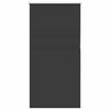 vidaXL Ролетна щора Blackout Black 75x175 cm Ширина на плата 70,7 cm
