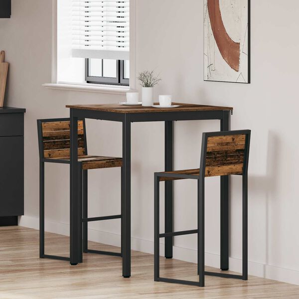 vidaXL Трапезни маси Инженерно дърво