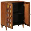 vidaXL Служебен шкаф Орех 60 x 33 x 75 cm Солидно мангово дърво