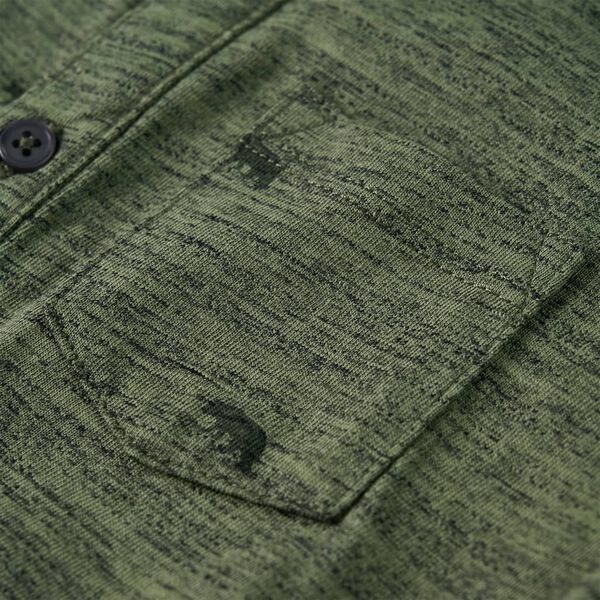 Детска риза, каки меланж, 116