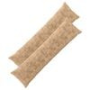 vidaXL Калъфка за възглавница 2 бр. HEERLEN Кремаво 40 x 145 см