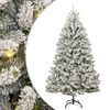 vidaXL С изкуствено коледно дърво 270 cm 300 LED светодиода Топло бяло