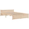 vidaXL Рамка за легло без матрак, масивна дървесина, 120x200 см