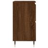vidaXL Сайдборд, Кафяв дъб, 60x35x70 см, инженерно дърво