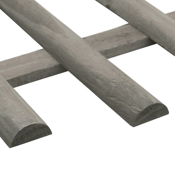 vidaXL Ниски огради за лехи, 10 бр, чам, 4,4 м