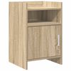 vidaXL Нощни маси Дъб сонома 40 x 36 x 60 см Инженерна дървесина