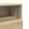 vidaXL Нощни шкафчета, 2 бр, с 2 чекмеджета, дъб сонома, 36x36x68 см