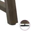 vidaXL Крака за трапезарна маса, А-образни, 2 бр., 50 x (72-73) см, стомана