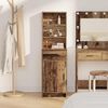 vidaXL Висок шкаф Старо дърво 40 x 40,5 x 135 см Инженерно дърво