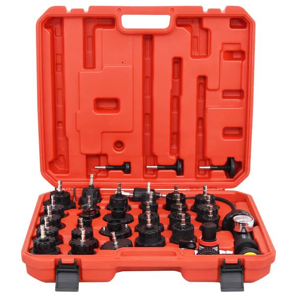 vidaXL Детектор за течове на вода в автомобилния резервоар от 32 части