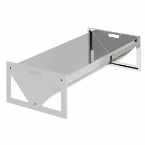 vidaXL Тръба за хранене на добитък Сребрист 108 x 50 x 28 см