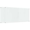 vidaXL Кухненски гръб 2 pcs Прозрачен 120 x 60 cm закалено стъкло