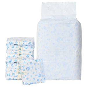 vidaXL Еднократна пелена за кучета мъже 30 бр. Бяло XS