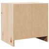 vidaXL Нощни шкафчета, 2 бр, 40x30,5x40 см, борово дърво масив