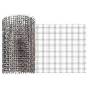 vidaXL Мрежест екран 20 x 200 cm 3 Mesh Неръждаема стомана 201
