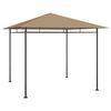 vidaXL Беседка, 3x3x2,7 м, таупе, 180 г/м&sup2;