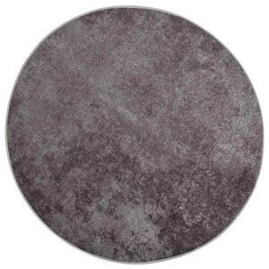 vidaXL Килим, миещ се, &phi;120 см, бежов