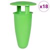 vidaXL Капани за охлюви 18 бр. зелени
