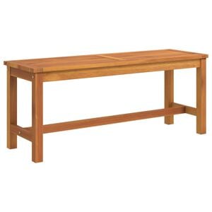 vidaXL Градинска пейка, 110x35x45 см, масивна акация