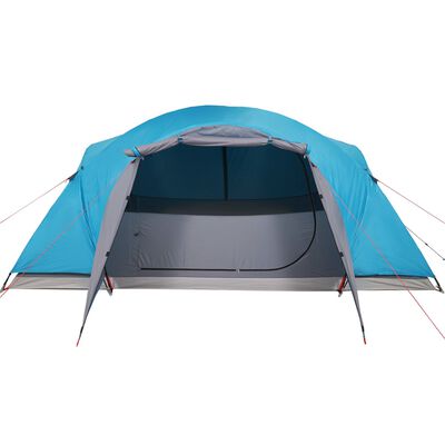 vidaXL Семейна палатка Crossvent 8-местна синя водоустойчива