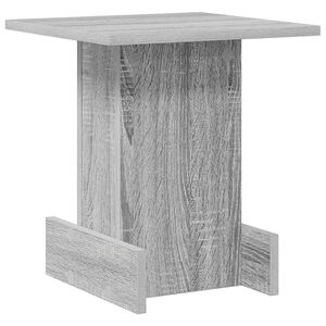 vidaXL Крайна масичка Сив Сонома 35,5 x 35 x 40 см Инженерно дърво