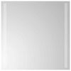 vidaXL LED огледало за баня, 50x50 см
