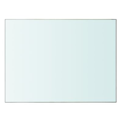 vidaXL Рафтове, 2 бр, панели прозрачно стъкло, 40x30 см