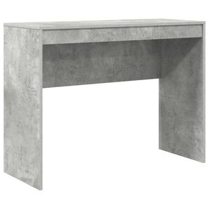 vidaXL Бюро Циментено сиво 100 x 40 x 76 см