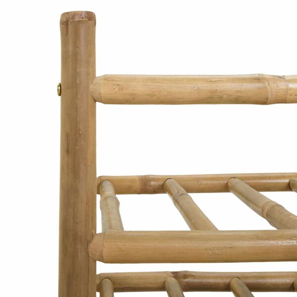 vidaXL Винен рафт Естествен 57 x 29,5 x 72 см Бамбук